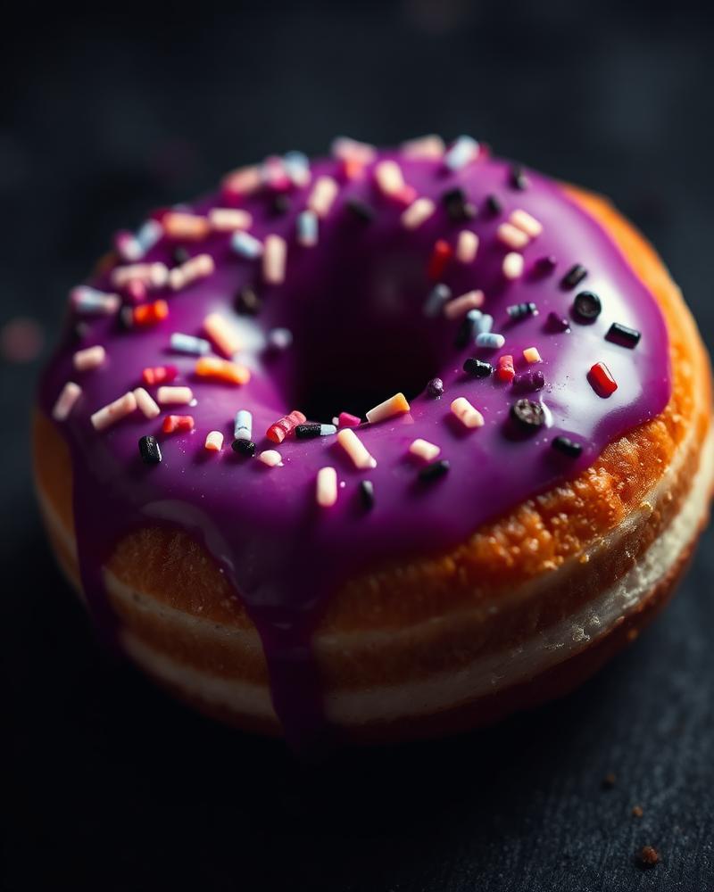 Ube Cruller